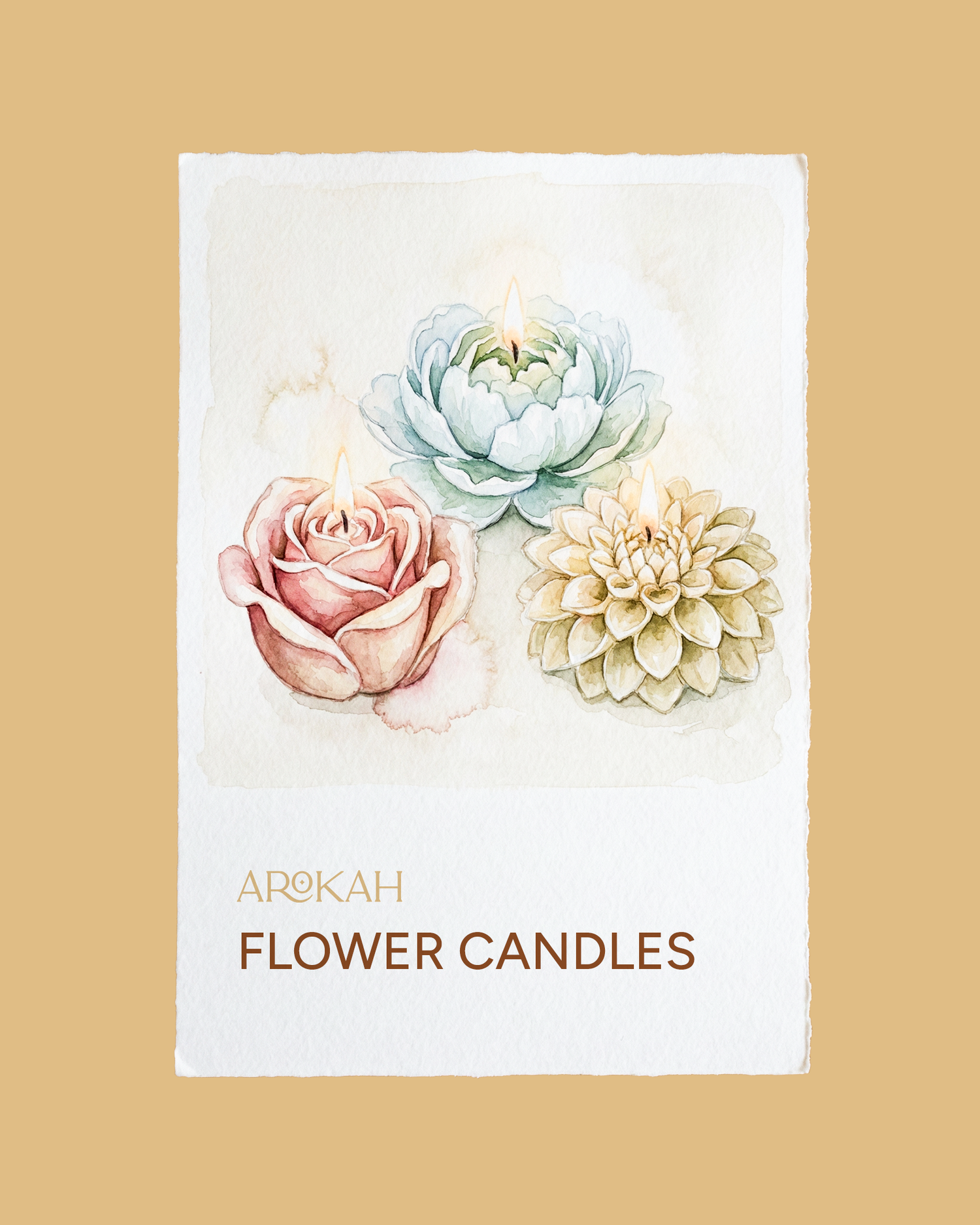 Flower Candles